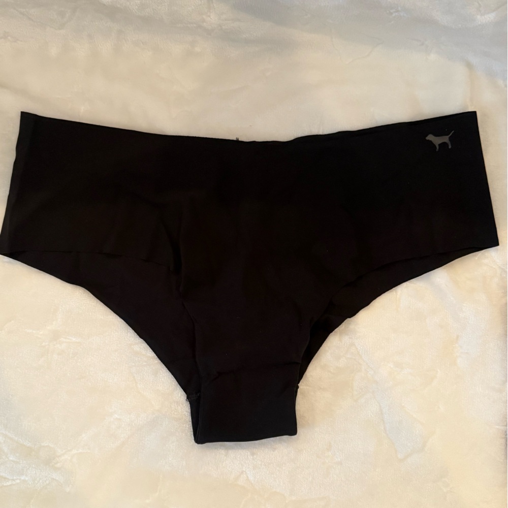 VS PINK Seamless Cheekster Panty Set – 5 Pack (Size M) Neutral & Bold Colors - Picture 6 of 10